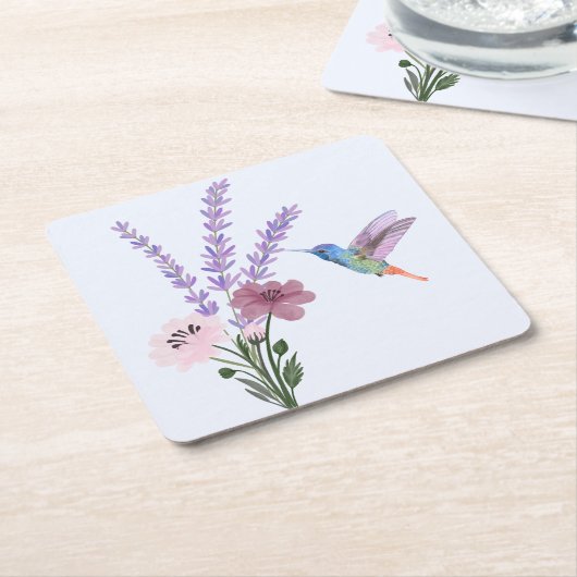 Lavender Square Untersetzer Set (angewinkelt)