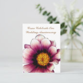 Lavender stalk Hochzeitstag Einladungen (Stehend Vorderseite)