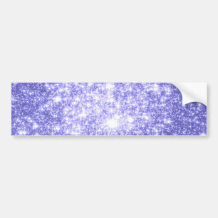 Lavender Stars Autoaufkleber