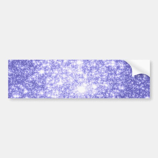 Lavender Stars Autoaufkleber (Vorne)