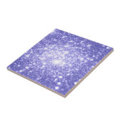 Lavender Stars Fliese (Seite)