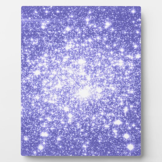 Lavender Stars Fotoplatte (Vorderseite)