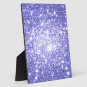 Lavender Stars Fotoplatte (Seite)