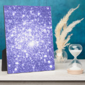 Lavender Stars Fotoplatte (Seite)