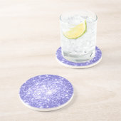 Lavender Stars Getränkeuntersetzer (Seite)