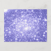 Lavender Stars Postkarte (Vorderseite)