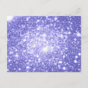Lavender Stars Postkarte