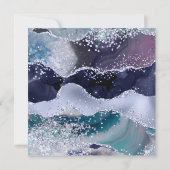 *~* Lavender Stars UAWG Website AGATE AR13 Wedding Einladung (Rückseite)