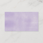 Lavender Storybook Baby Girl Duwer Nappy Raffle Begleitkarte (Rückseite)