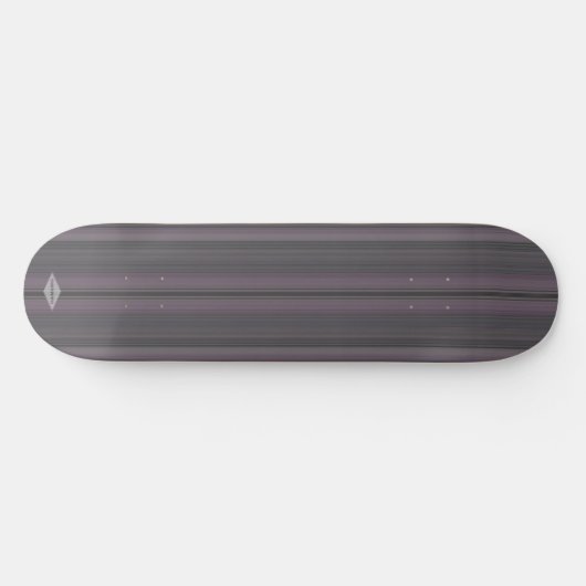 Lavender Stripe HAMbWG Skateboard (Horizontal)