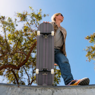 Lavender Stripe HAMbWG Skateboard
