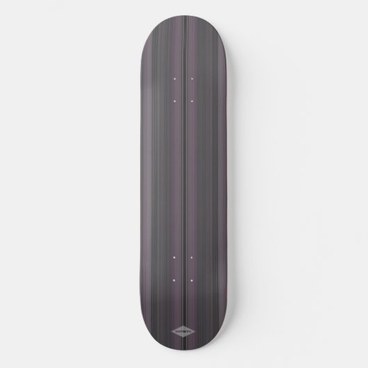 Lavender Stripe HAMbWG Skateboard (Vorderseite)