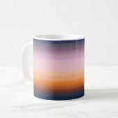 Lavender Sunset Colors Kaffeetasse (Vorderseite Links)