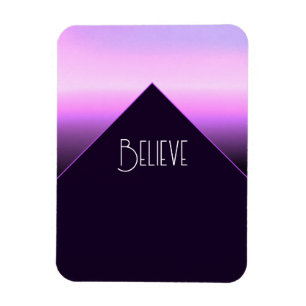 Lavender Sunset Flexible Foto Magnet