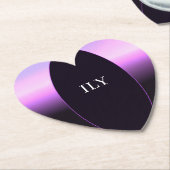 Lavender Sunset Paper Untersetzer (angewinkelt)