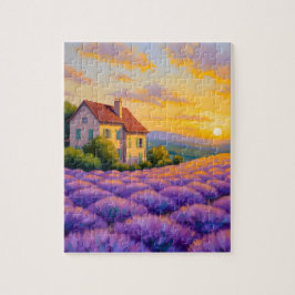 Lavender Sunset Puzzle