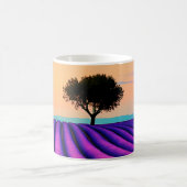Lavender Sunset Serenity Kaffeetasse (Mittel)