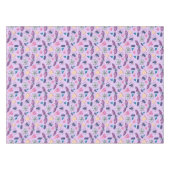 Lavender Sweet Halloween Bats & Spiders Tischdecke (Vorderseite (Horizontal))