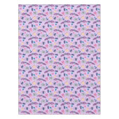Lavender Sweet Halloween Bats & Spiders Tischdecke (Vorderseite)