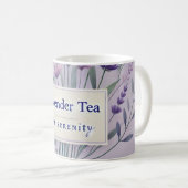 Lavender Tea AI art Kaffeetasse (VorderseiteRechts)