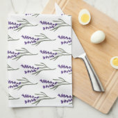 Lavender Tee Handtuch (Viertel Falte)