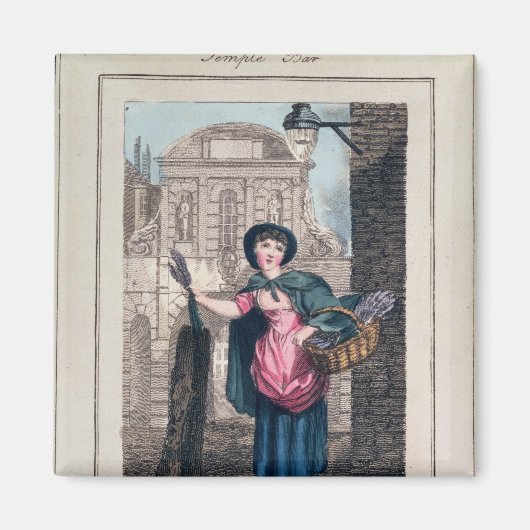 Lavender, Temple Bar, aus "Cries of London" Magnet (Vorne)