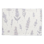 Lavender Terrier Liebe Kissenbezug (Rückseite-Links)