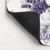 Lavender Terrier Liebe Mousepad (Ecke)