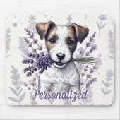 Lavender Terrier Liebe Mousepad (Vorne)
