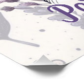 Lavender Terrier Liebe Poster (Ecke)