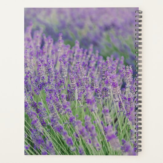 Lavender Themed Geschenk für Reisebegleitung Planer (Rückseite)