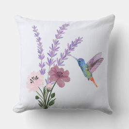Lavender Throw Pillow Kissen