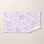 Lavender Toile Badhandtuch Set (Handtuch)