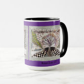 Lavender Tree Tasse (VorderseiteRechts)