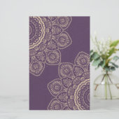 Lavender Tulips Briefpapier (Stehend Vorderseite)