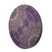 Lavender Tulips Dartscheibe (Vorderseite rechts)