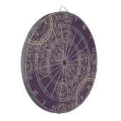 Lavender Tulips Dartscheibe (Vorderseite Links)