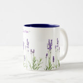 Lavender Two-Tone-Tasse Zweifarbige Tasse (VorderseiteRechts)