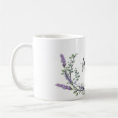 Lavender und Eucalyptus Future Mrs. Kaffeetasse (Links)