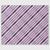 Lavender und Lila Elegant Stilvoll Geschenkpapier (Flach)