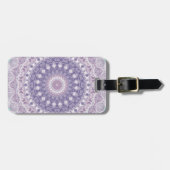 Lavender und Lilac Mandala Pattern Gepäckanhänger (Vorderseite horizontal)