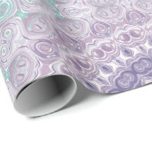 Lavender und Lilac Mandala Pattern Geschenkpapier (Rolleneckpunkt)
