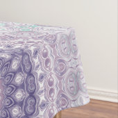 Lavender und Lilac Mandala Pattern Tischdecke (Beispiel)