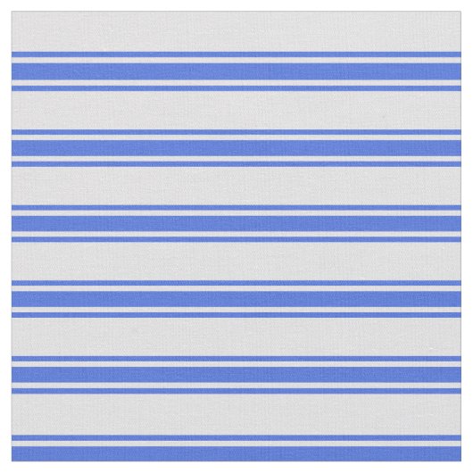 Lavender und Royal Blue Colored Lines Stoff (Nahaufnahme)