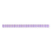 Lavender und White Gingham Ripsband (Vorderseite)