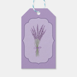 Lavender Vielen Dank, Hochzeit Geschenkanhänger