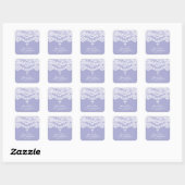 Lavender Vintag Lace First Holy Communion Sticker (Blatt)