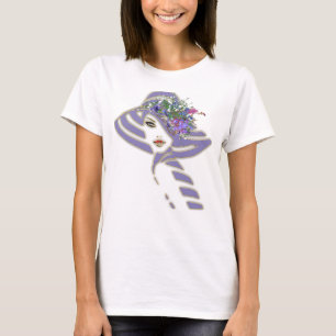 Lavender - Violet Blume Bouquets T-Shirt