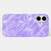 Lavender Water Ripple iPhone Case (Rückseite (Horizontal))