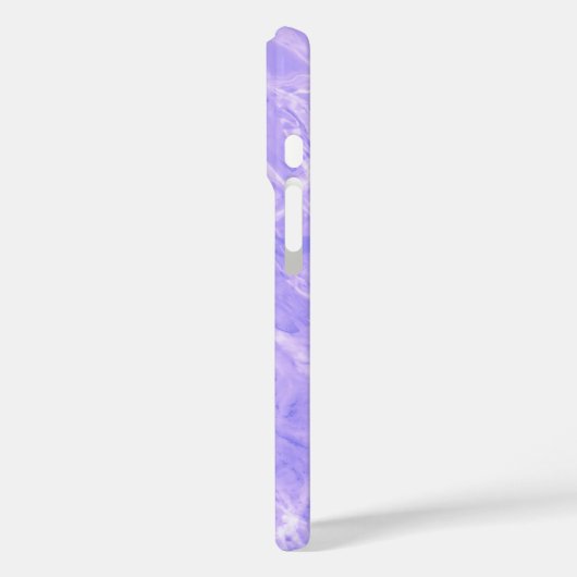Lavender Water Ripple iPhone Case (Rückseite / Links)